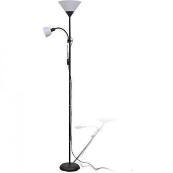 VidaXL Elegant Black Torch Lamp