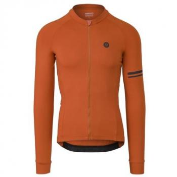T-shirt orange AGU manches longues – L