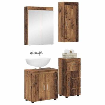 Heritage Tulum Engineered Wood Bath Set – Includes Door