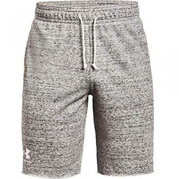 Short de sport – Under Armour – Rival Terry – Gris – Ajusté – Respirant