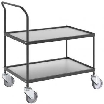 Carrito de servicio y recogida 2 pisos, dimensiones 830 x 545 x 920 mm