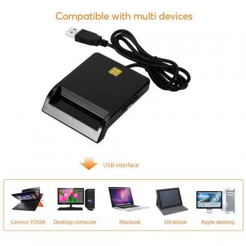 USB-CCID Smart Card Reader for EMV and Memory Cards