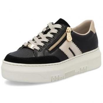 Sneaker Rieker in Pelle con Plateau