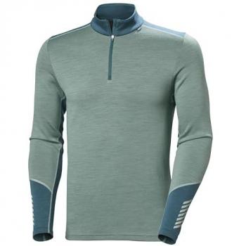 Helly Hansen Men's Lifa Merino Midweight Base Layer Green S