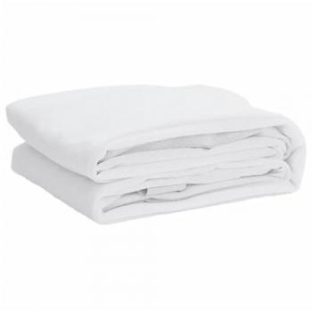 Vidaxl Waterproof Mattress Protector White 140x200 cm