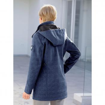 Softshelljacke mit Kapuze, Damen, Casual Looks, marine