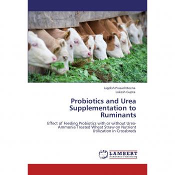 Probiotics and Urea Supplementation to Ruminants: Effect of Feeding Probiotics with or without Urea-Ammonia Treated Wheat Straw on Nutrient Utilization in Crossbreds