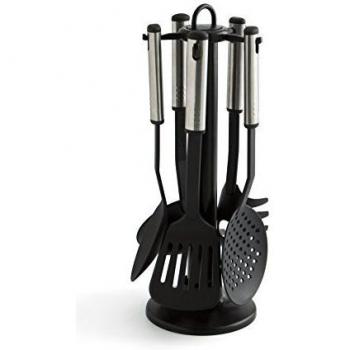 Set di 5 Gadget Inox e Nylon Quid con Supporto Cambria