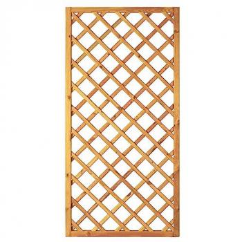 Diagonal‑Rangierzaun T&J MW 10x10 cm – Sichtschutz 90×180 cm