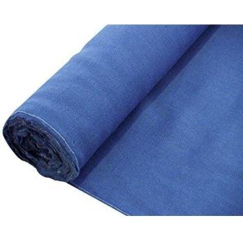 Tessuto Blu EUROPALMS per Decorazione pareti 130cm