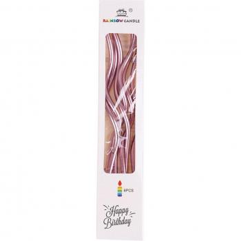 Curved Threaded Birthday Candles