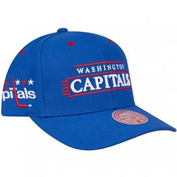 Herren-Baseballcap Lofi Pro Washington Capitals in Blau von Mitchell & Ness – One Size