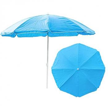 Parasol de jardin Toison TNT bleu 180 cm