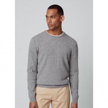 Jersey de Hombre Hackett London HM703026 Gris (XXL)