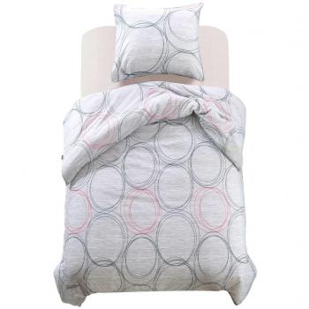 Federa VidaXL Duo Cerchi 155x220