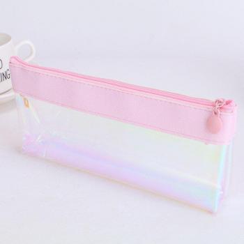 Boîte à crayons colorée pour filles