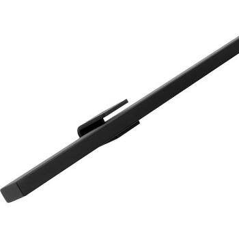 Vivol Poutre d’assistance noire, 80 cm, accompagnée de 2 supports