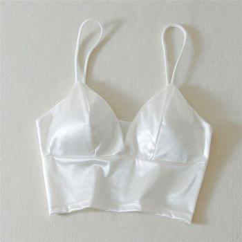 Top de pecho con almohadilla y tirantes ajustables