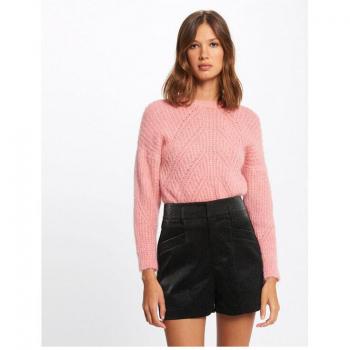 Morgan Kunstleder Shorts Regular Fit