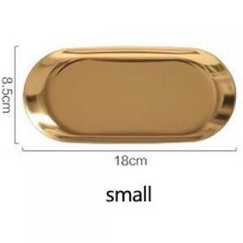 Rosed Gold Platillo Decorativo para Cocina