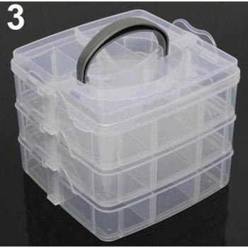 Caja de almacenamiento para joyas con divisores