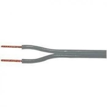 Cable de altavoz Valueline gris 2x0.50