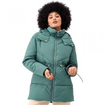 Mujer Chaqueta Impermeable Acolchada Ririe Alpine Verde