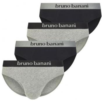 Bruno Banani, Herren, Unterhosen, 2er Pack Flowing Sportslip / Unterhose, Schwarz, (M, 2er Pack)