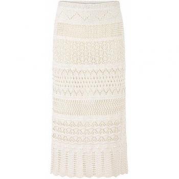 Marc Cain Ecru Midirock für Damen Größe 42