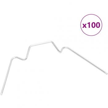 Clip per Serre 100 pz Tipo W in Acciaio Zincato 14971
