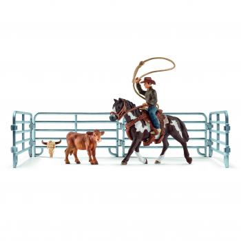 Schleich 41418: Cowboy‑Rope‑Action für Kinder