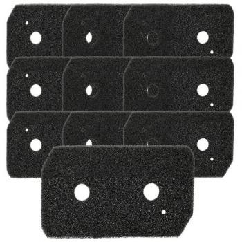 Vhbw 10x Filter Sheets Compatible with Bosch HomeProfessional Exclusiv WT7780