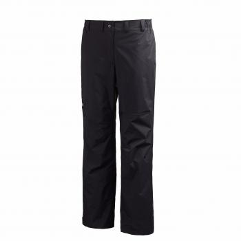 Damen Packable Regenhose von Helly Hansen, Schwarz, XXXXL