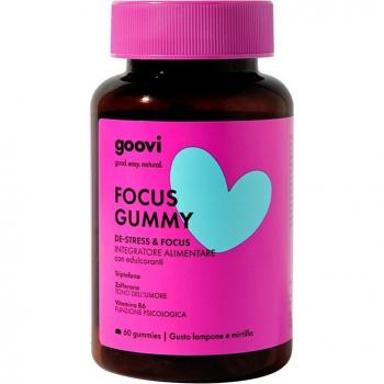 Goovi Focus Gummy De Stress & Focus 60 Gummies Goovi