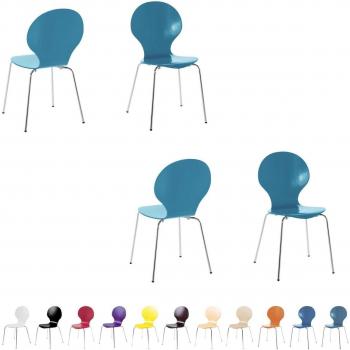Küchenstuhldesign „Möbelando“ – Stapelstuhl 49 × 87 × 53 cm