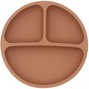 Silicone Baby Plate with Smile Face