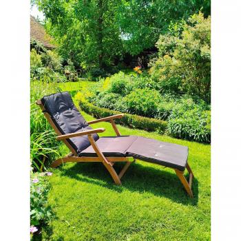 Transat Bois d’Acacia Queen Mary – Tête de repos anthracite
