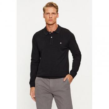 United Colors Of Benetton Casual Poloshirt 3089J3204 Schwarz