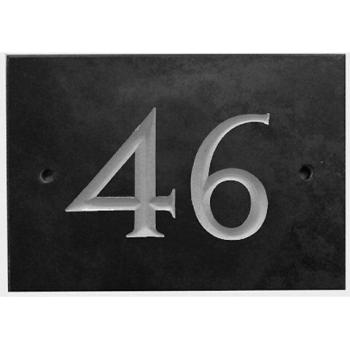 Grey Slate House Sign 46