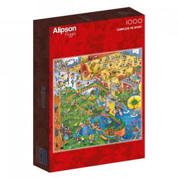 Alipson 1000-Pezzi Puzzle Steve Skelton Complexe de Sport
