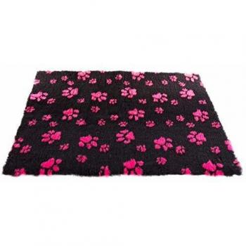 Antislip Vetbed Oogjes Grijs/Wit