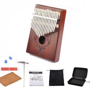 Kalimba Thumb Piano Musical Instrument with Hammer