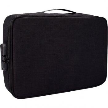 A4 Large Document Organizer with Lock