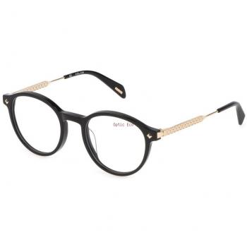 Police Glasses Female Black 49 MM Stylish Eyeglasses Vplg27