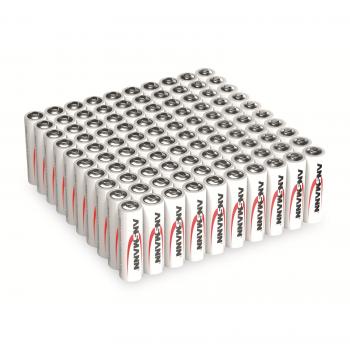 Ansmann Mignon-Batterie-Set, Alkaline, 100 Stück (100 Stk.), Batterien + Akkus