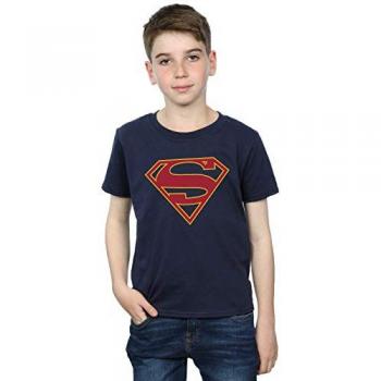 T‑shirt bleu pour garçon DC Comics Supergirl