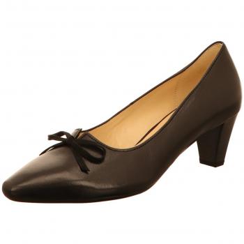 Damen-Pumps Gabor – schwarze Schleife, 25/147/37