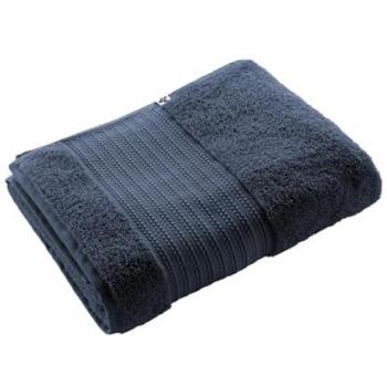 Altobuy Serviette de Bain EMMA 90x150cm Coton Bio Minuit