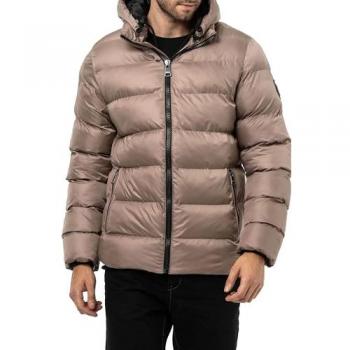 Cipo & Baxx Regular Fit Winterjacke Herren Beige L