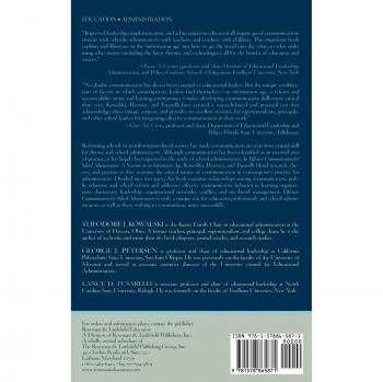 Effective Communication for School Administrators by Lance D. Fusarelli
